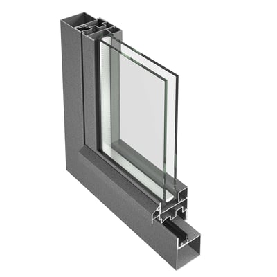 Ventanas con perfil de acero Jansen economy 50